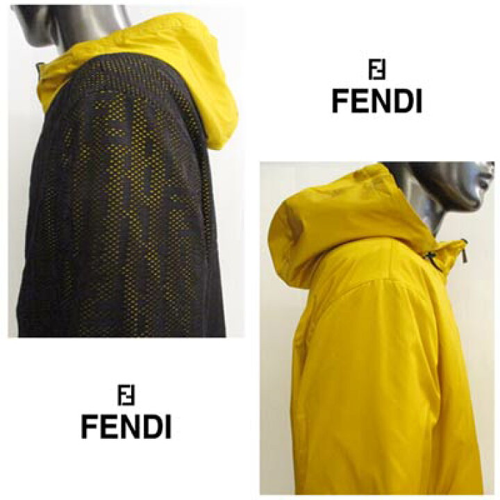 楽天市場】フェンディ FENDI メンズ アウター ジャケット ロゴ 