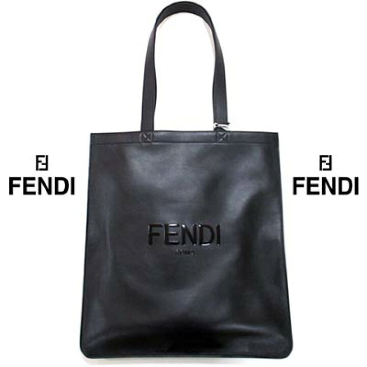 Fendi Roma レザーハンドバッグ フェンディトートバッグ 革レザーメンズ 