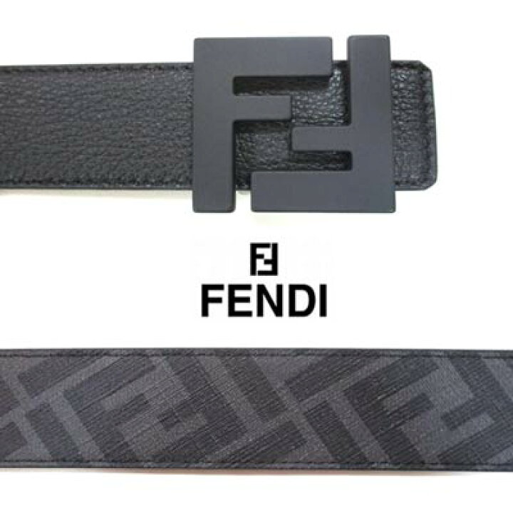 楽天市場】フェンディ FENDI メンズ 小物 ベルト レザーベルト  