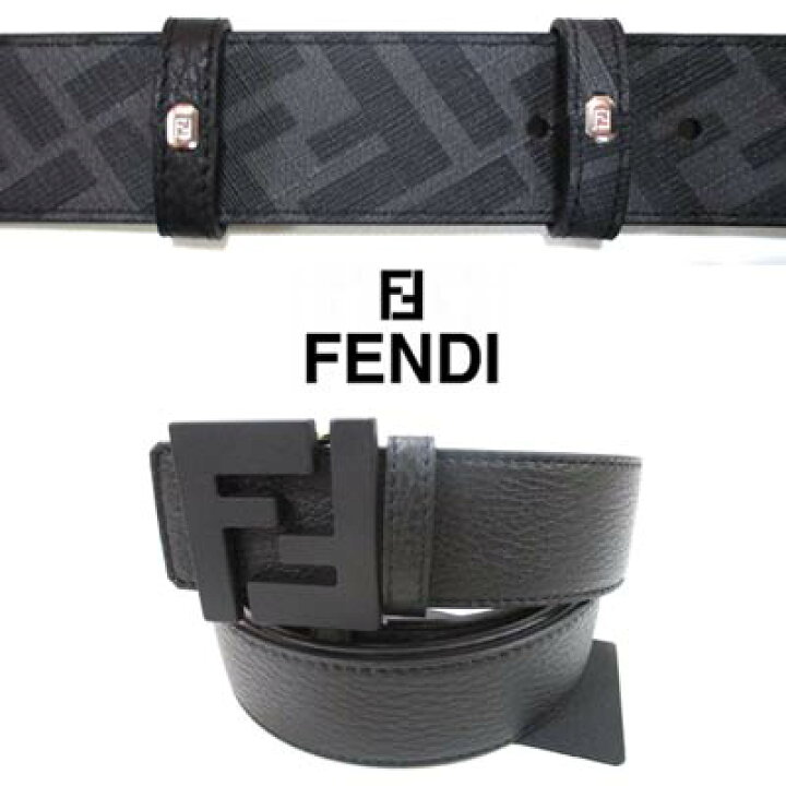 楽天市場】フェンディ FENDI メンズ 小物 ベルト レザーベルト  