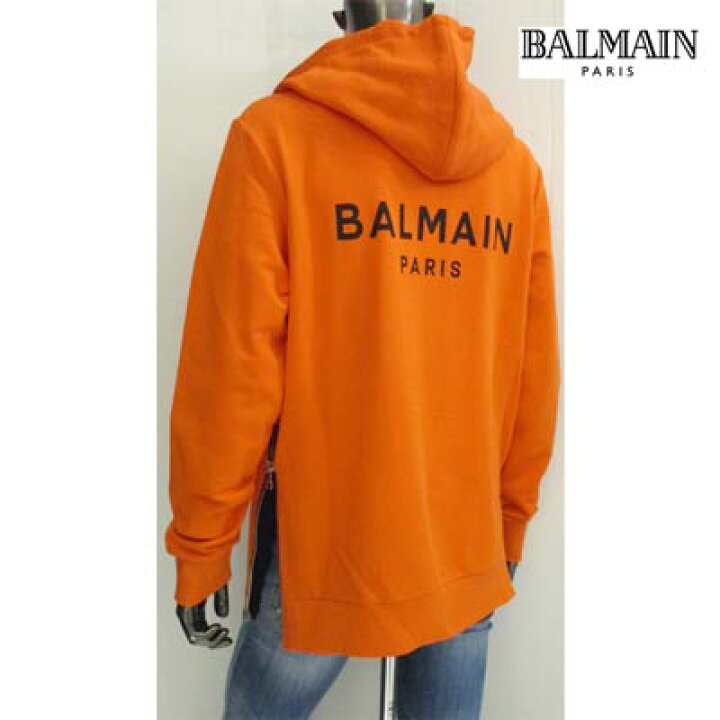 楽天市場】バルマン BALMAIN メンズ トップス パーカーフーデー ロゴ 