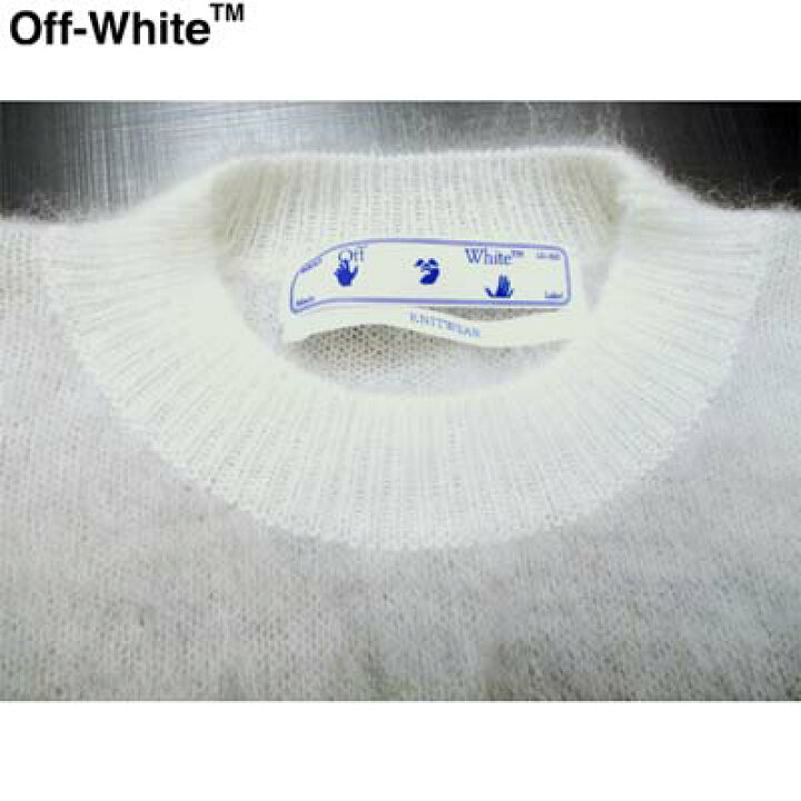 楽天市場】オフホワイト OFF-WHITE メンズ セーター ニット トップス 