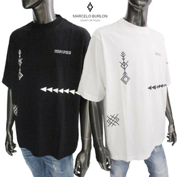 楽天市場】マルセロバーロン MARCELO BURLON メンズ トップス Tシャツ  