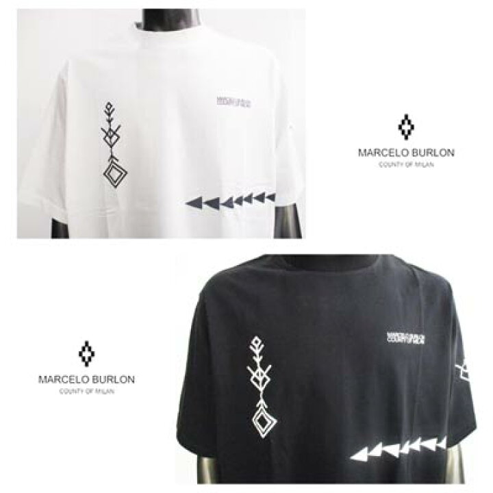 楽天市場】マルセロバーロン MARCELO BURLON メンズ トップス Tシャツ 