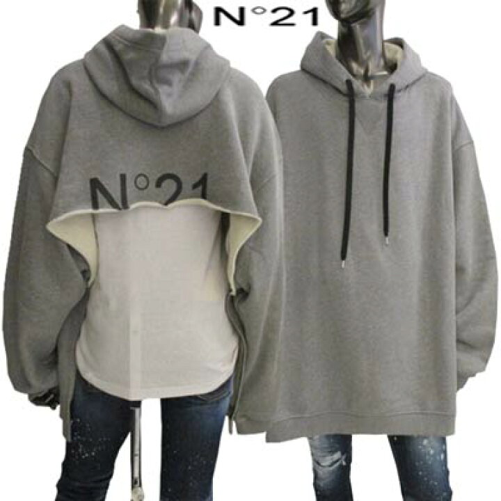 楽天市場】ヌメロヴェントゥーノ N°21 メンズ トップス パーカー 