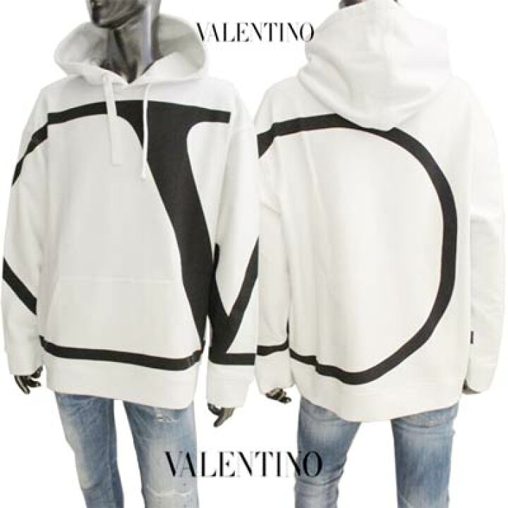 楽天市場】ヴァレンティノ VALENTINO メンズ トップス パーカー 