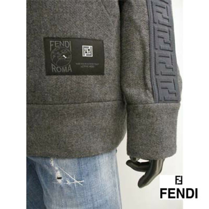 楽天市場】フェンディ FENDI メンズ トップス パーカー ロゴ カシミヤ 