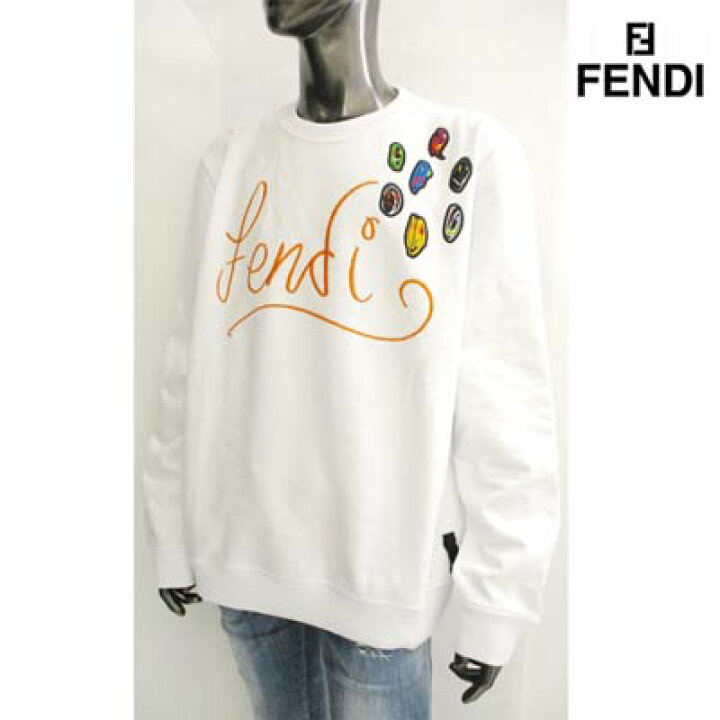 楽天市場】フェンディ FENDI メンズ トップス スウェット ロゴ 2color 