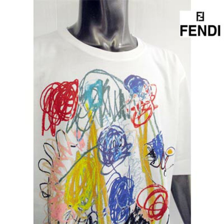 楽天市場】フェンディ FENDI メンズ トップス Tシャツ 半袖 ロゴ 
