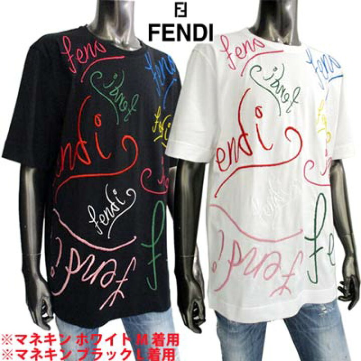 楽天市場】フェンディ FENDI メンズ トップス Tシャツ 半袖 ロゴ 