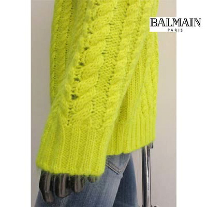 楽天市場】バルマン BALMAIN メンズ トップス ニット セーター ネオン 