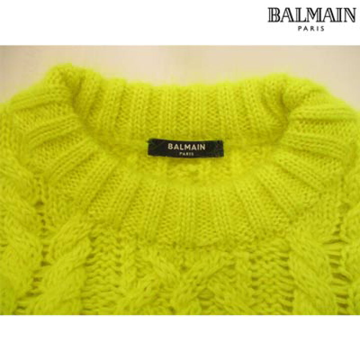 楽天市場】バルマン BALMAIN メンズ トップス ニット セーター ネオン 
