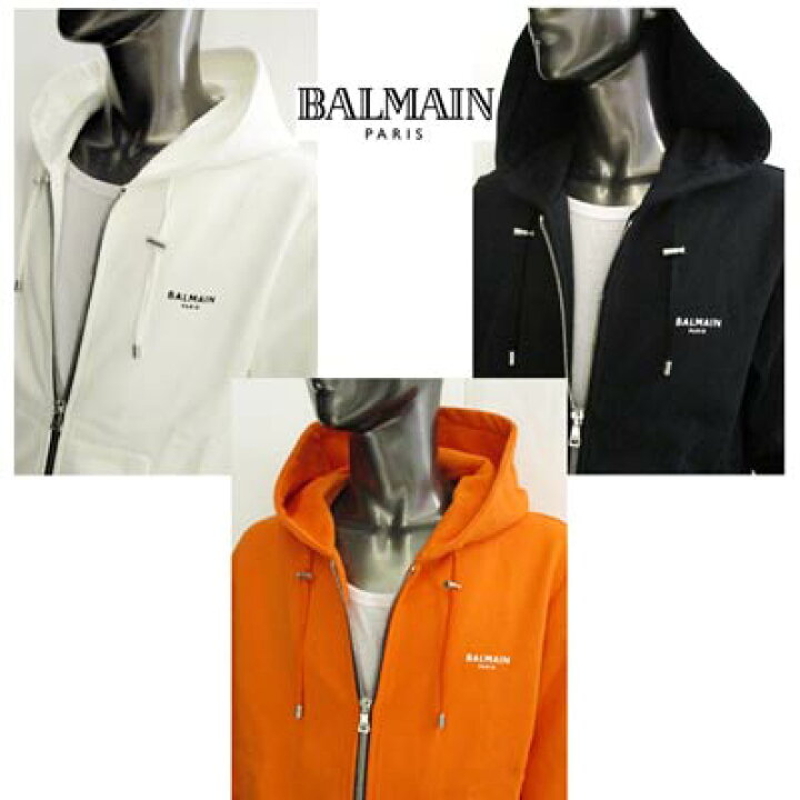 楽天市場】バルマン BALMAIN メンズ トップス パーカー ※オレンジ 