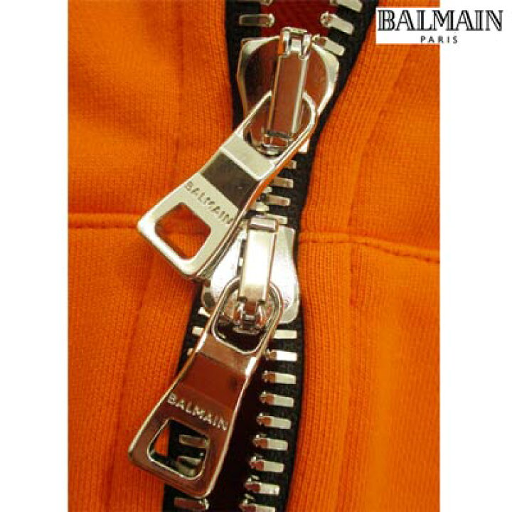 楽天市場】バルマン BALMAIN メンズ トップス パーカー ※オレンジ 