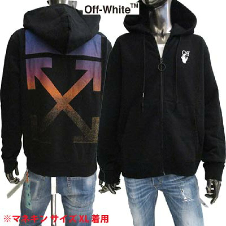 楽天市場】オフホワイト OFF-WHITE メンズ トップス パーカー 