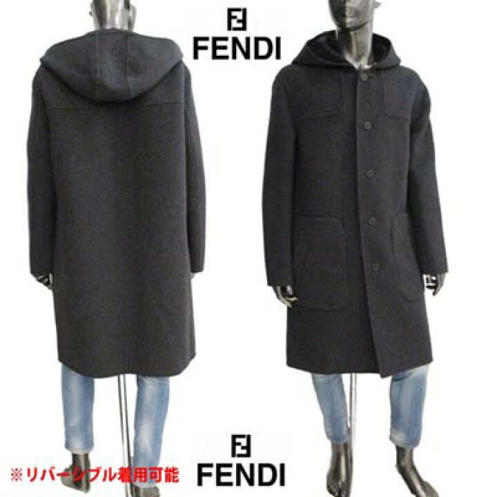 楽天市場】フェンディ FENDI メンズ アウター ジャケット コート ロゴ  
