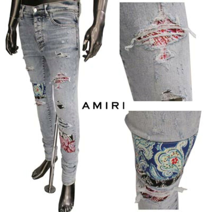 楽天市場】アミリ AMIRI メンズ パンツ ボトムス デニム ロゴ 