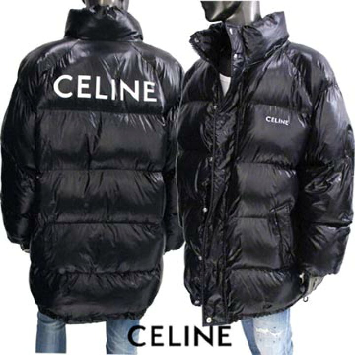楽天市場】セリーヌ CELINE メンズ アウター ダウン ジャケット ロゴ 