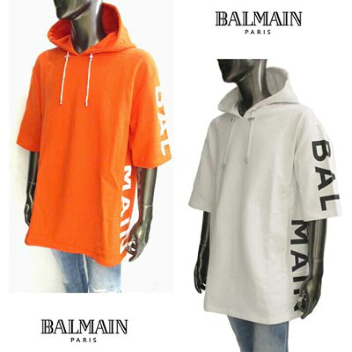 楽天市場】バルマン BALMAIN メンズ トップス パーカー フーディー 
