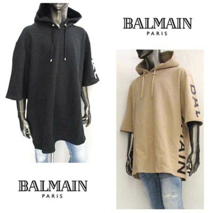 楽天市場】バルマン BALMAIN メンズ トップス パーカー フーディー 