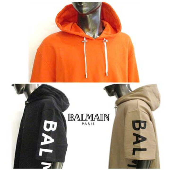 楽天市場】バルマン BALMAIN メンズ トップス パーカー フーディー 