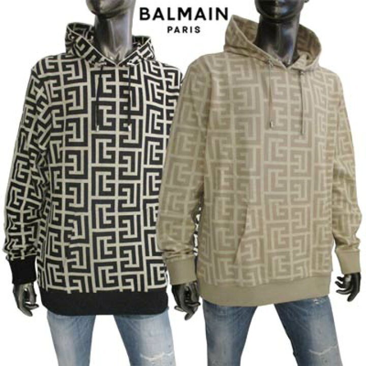 楽天市場】バルマン BALMAIN メンズ トップス パーカー フーディ 