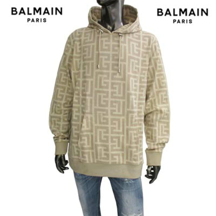 楽天市場】バルマン BALMAIN メンズ トップス パーカー フーディ 