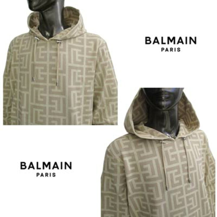 楽天市場】バルマン BALMAIN メンズ トップス パーカー フーディ 