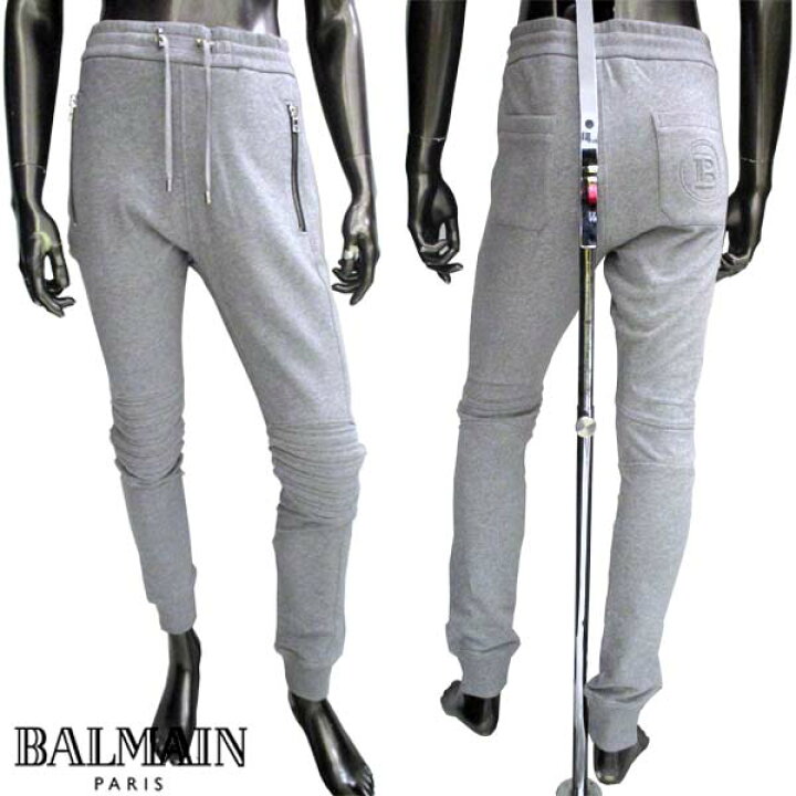 楽天市場】バルマン BALMAIN メンズ ボトムス スウェットパンツ 