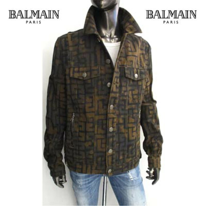 楽天市場】バルマン BALMAIN メンズ アウター ジャケット デニム 