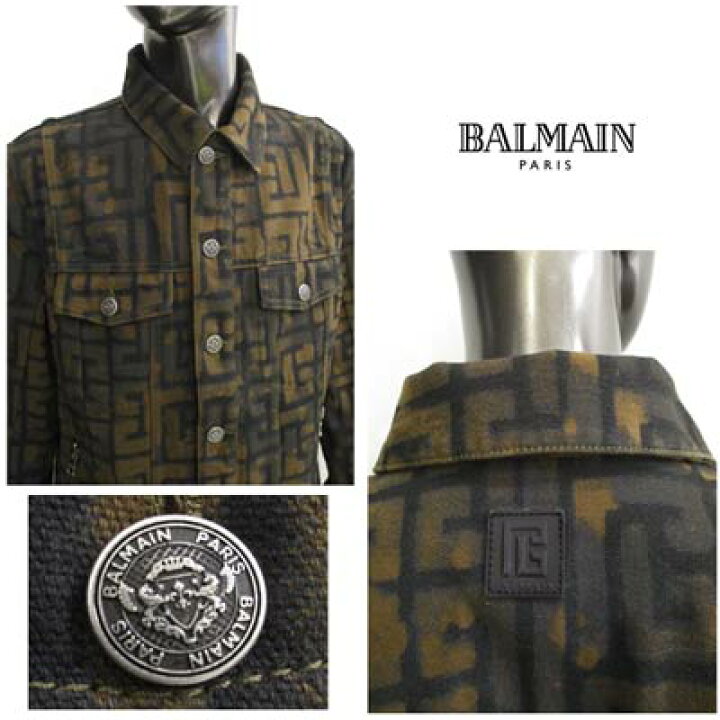 楽天市場】バルマン BALMAIN メンズ アウター ジャケット デニム 