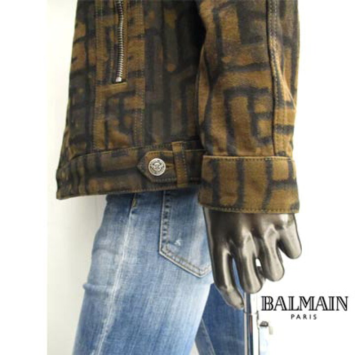 楽天市場】バルマン BALMAIN メンズ アウター ジャケット デニム 