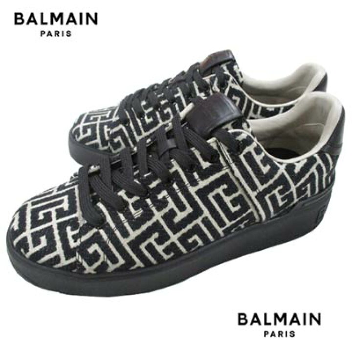 楽天市場】バルマン BALMAIN メンズ 靴 シューズ スニーカー 総柄 
