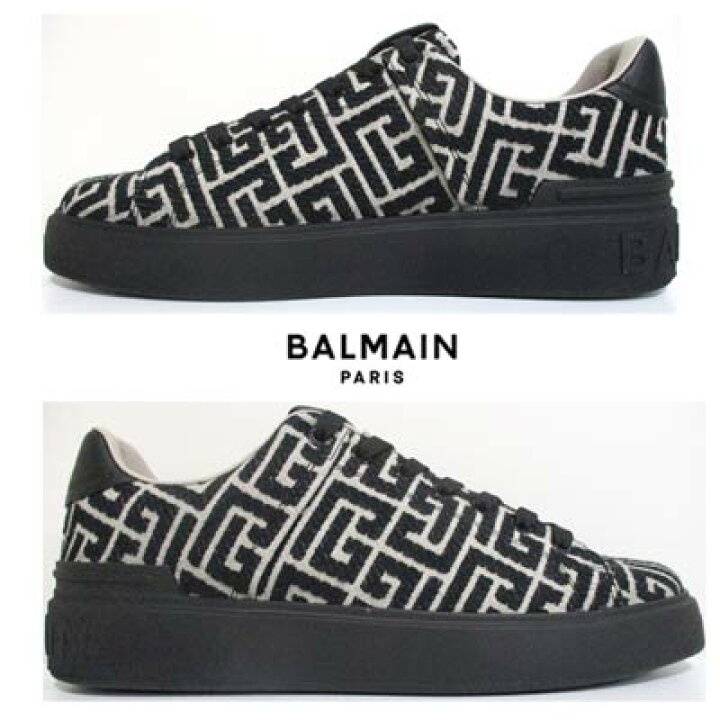 楽天市場】バルマン BALMAIN メンズ 靴 シューズ スニーカー 総柄 