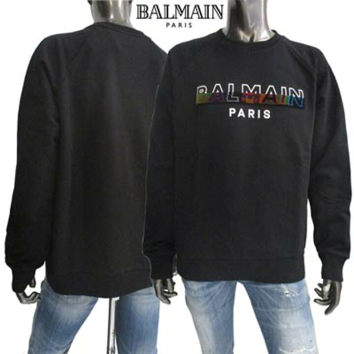 楽天市場】バルマン BALMAIN メンズ トップス スウェット トレーナー  