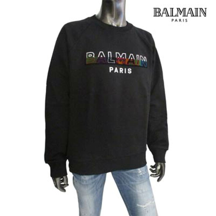 楽天市場】バルマン BALMAIN メンズ トップス スウェット トレーナー 