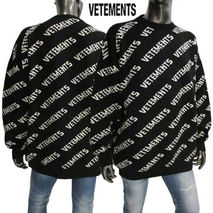 楽天市場】ヴェトモン VETEMENTS メンズ セーター ニット トップス 