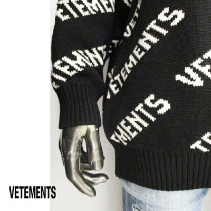 楽天市場】ヴェトモン VETEMENTS メンズ セーター ニット トップス 