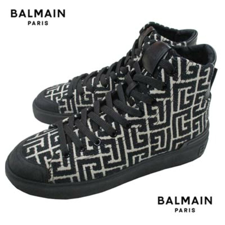 楽天市場】バルマン BALMAIN メンズ 靴 スニーカー シューズ ロゴ 総柄 