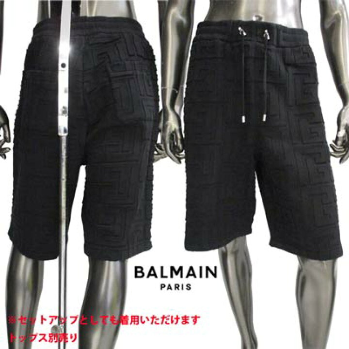 楽天市場】バルマン BALMAIN メンズ パンツ ショートパンツ ハーフ  