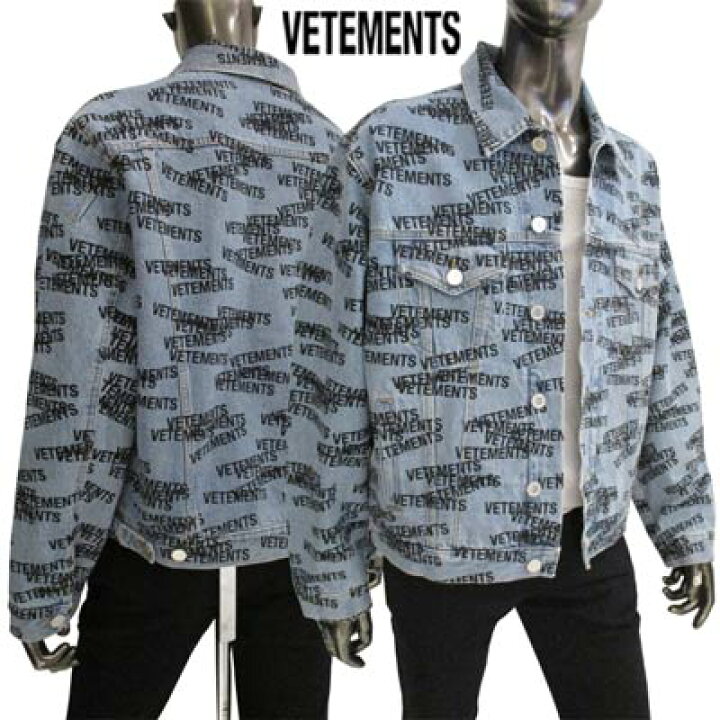 楽天市場】ヴェトモン VETEMENTS メンズ アウター デニムジャケット G  