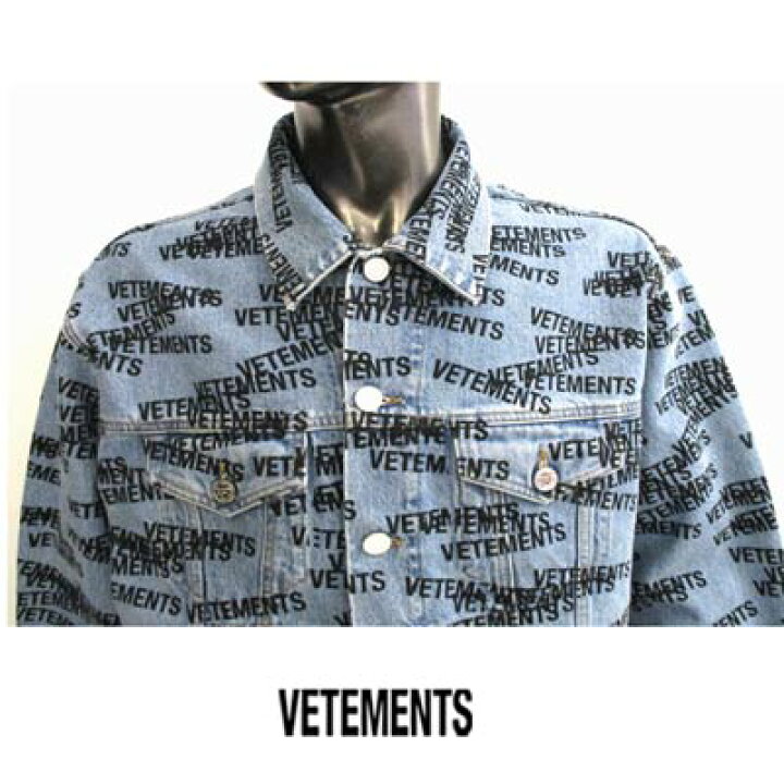 楽天市場】ヴェトモン VETEMENTS メンズ アウター デニムジャケット G  