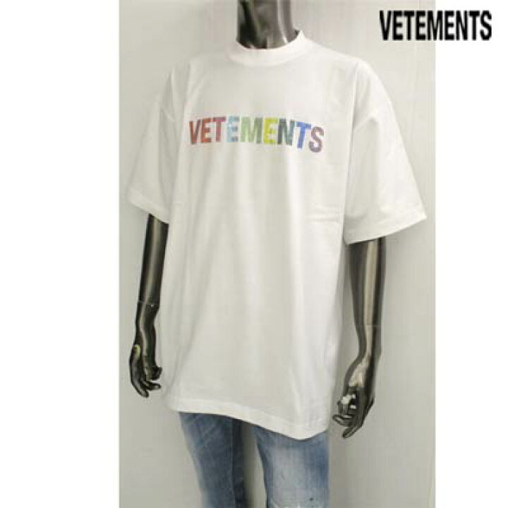 楽天市場】ヴェトモン VETEMENTS メンズ トップス Tシャツ 半袖 ロゴ 