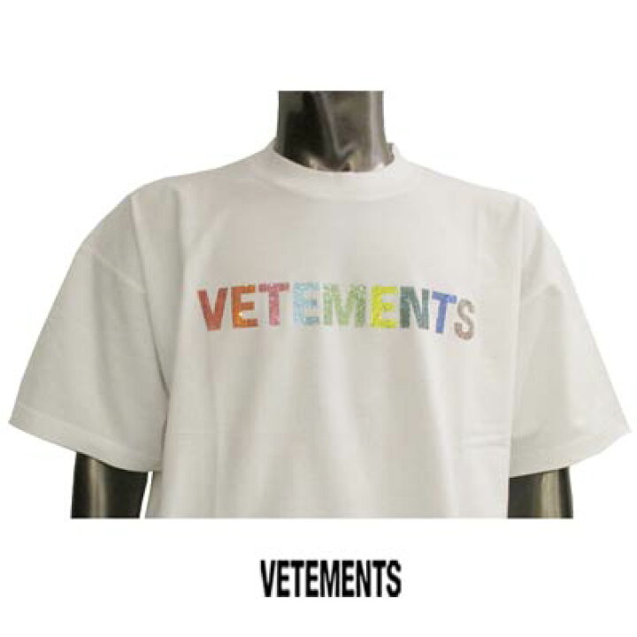 楽天市場】ヴェトモン VETEMENTS メンズ トップス Tシャツ 半袖 ロゴ 
