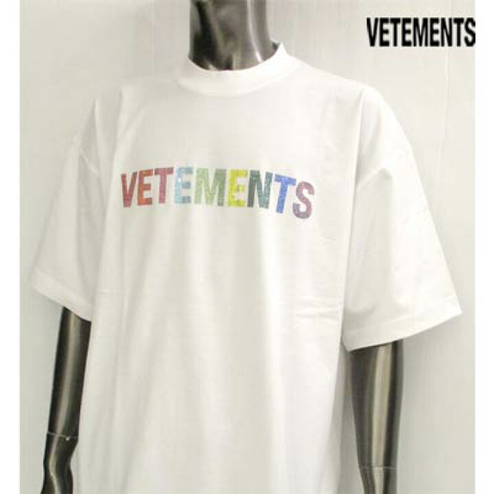 楽天市場】ヴェトモン VETEMENTS メンズ トップス Tシャツ 半袖 ロゴ 