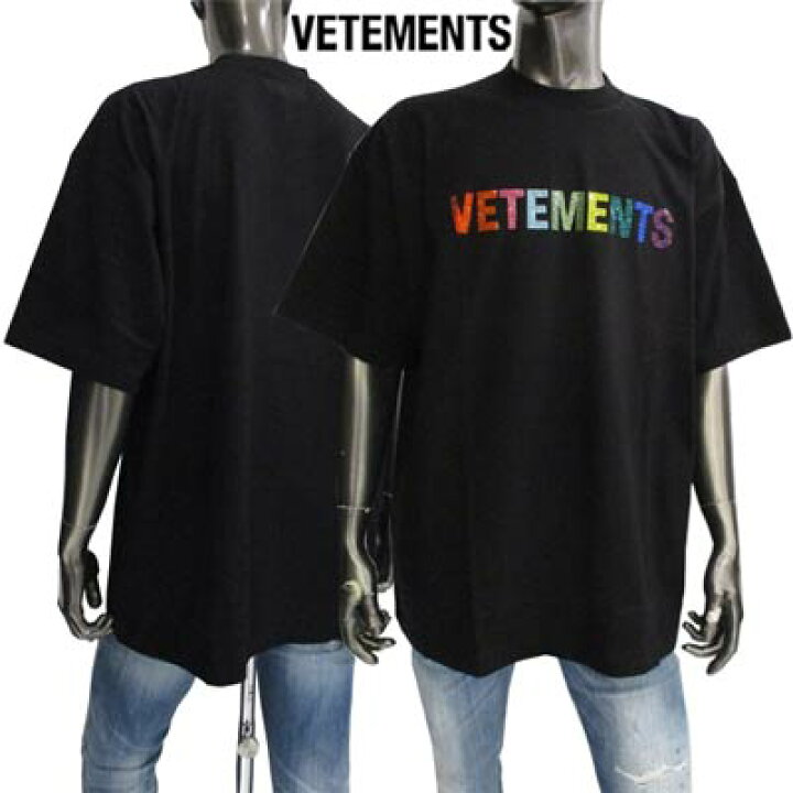 楽天市場】ヴェトモン VETEMENTS メンズ トップス Tシャツ 半袖 ロゴ 