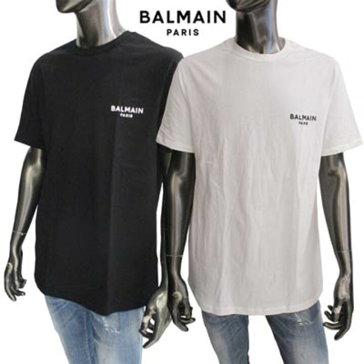 楽天市場】バルマン BALMAIN メンズ Tシャツ 半袖 トップス 2color 