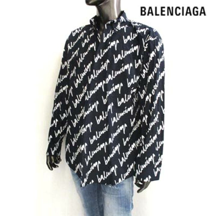 楽天市場】バレンシアガ BALENCIAGA メンズ トップス シャツ 長袖 ロゴ  