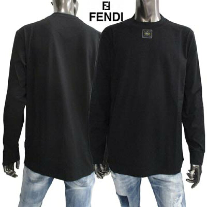 楽天市場】フェンディ FENDI メンズ トップス Tシャツ 長袖 ロンT 