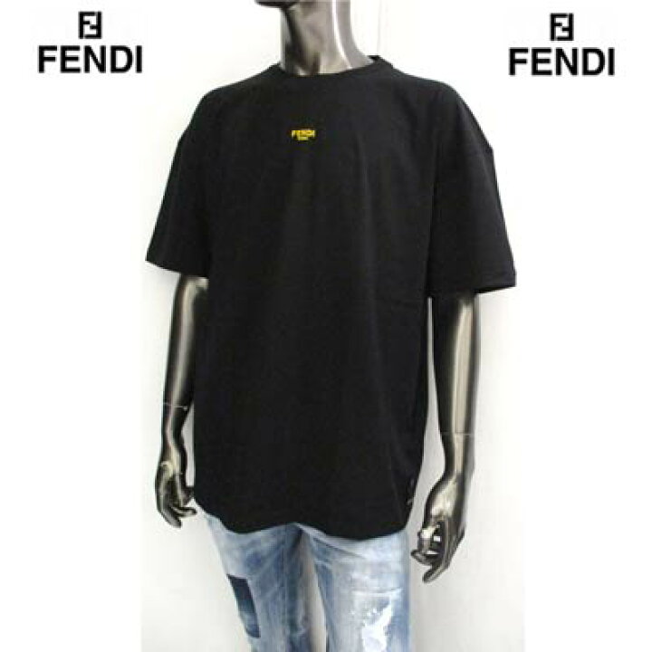 楽天市場】フェンディ FENDI メンズ トップス Tシャツ 半袖 ロゴ  